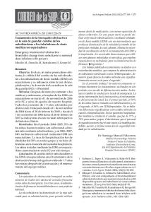 100:1226-29 Tratamiento de la bronquitis obstructiva en la sala de ...