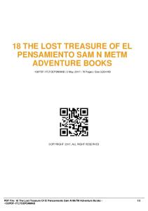 18 the lost treasure of el pensamiento sam n metm ...  AWS