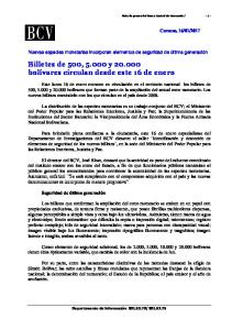 2017: Billetes de 500, 5.000 y 20.000 bolívares circulan desde ...