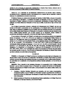 9 ANEXO No. 18 al Convenio de Colaboración Administrativa en ...