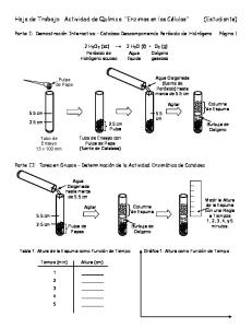 Actividad de Química: 