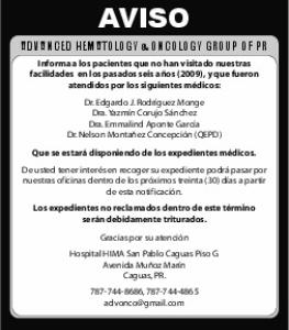 advanced hematology & oncology group of pr