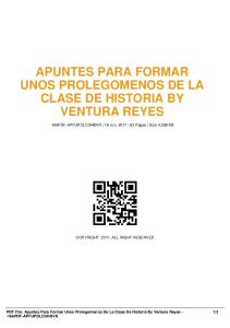 apuntes para formar unos prolegomenos de la clase ...  AWS