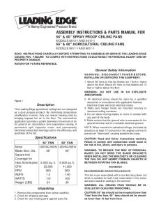 assembly instructions & parts manual for - Airdistributor