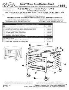 ASSEMBLYINSTRUCTIONSI NSTRUCTIONS Scoot ... - Newegg.com