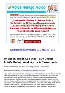 Buy Cheap AdiÃ³s Reflujo Ã†cidoâ—¢ - - A Closer Look