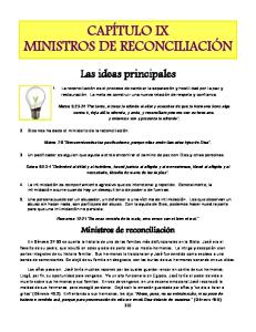 capítulo ix ministros de reconciliación - DOCUMENTOP.COM