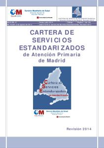 Cartera de Servicios Estandarizados de AP Revisión 2014