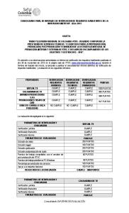 Consolidado INFORME DE EVALUACIÓN