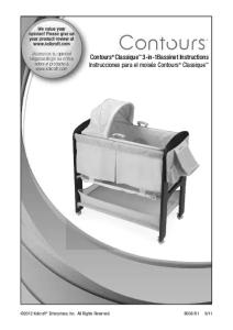 Contours® Classique™ 3-in-1Bassinet Instructions Instrucciones ...