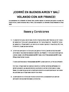 ¡CORRÉ EN BUENOS AIRES Y SALÍ VOLANDO CON AIR FRANCE ...