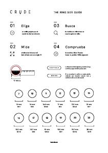 CRUDE - Sizes