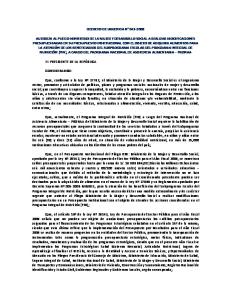 decreto de urgencia n° 043-2008 autoriza al pliego ministerio de ... - Mef