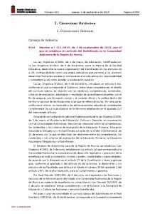 decreto del currículo de bachillerato - IES Sierra de Carrascoy