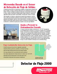Detector de Flujo 2000 - BinMaster