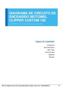 diagrama de circuito de encendido motomel clipper custom 100 dbid 61cpe