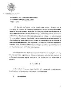 Dictamen #1159 - Congreso del Estado de Guanajuato