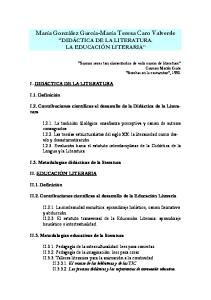 didactica de la literatura - educacion literaria.pdf - Digitum