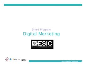 Digital Marketing - Servicios IESA