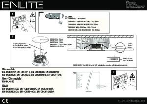 Dimmable Non-Dimmable DALI 1 3 2 4 - DOCUMENTOP.COM