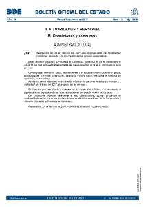 Disposición 2441 del BOE núm. 56 de 2017 - BOE.es