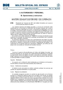 Disposición 6785 del BOE núm. 142 de 2017 - Instituto Cervantes