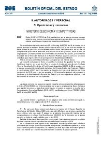 Disposición 8282 del BOE núm. 217 de 2016 - BOE.es