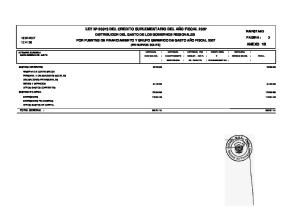 dnpp ley nº 28979 del credito suplementario del año fiscal 2007