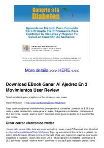 Download EBook Ganar Al Ajedrez En 3 Movimientos