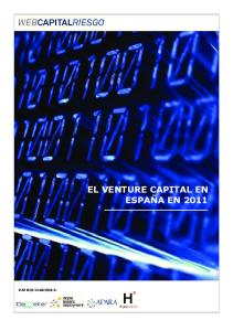 El Venture Capital en España en 2011 - Webcapitalriesgo.com