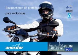 Equipamiento de protección para motoristas - Anesdor