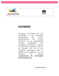 estudio - Congreso del Estado de Guanajuato