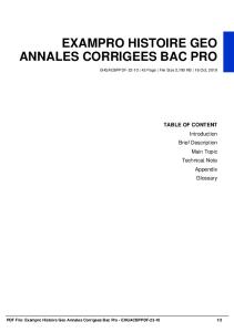 exampro histoire geo annales corrigees bac pro dbid 26whs