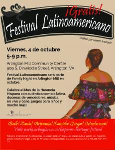 Festival Latinoamericano serÃ¡ parte de Family Night en