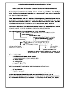 ficha #2: uso de diccionarios y técnicas de aprendizaje de ...