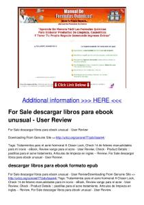 For Sale descargar libros para ebook unusual - User ...  AWS