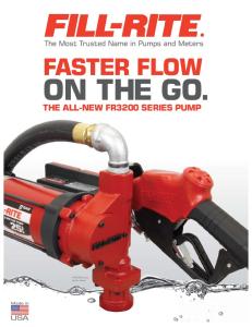 FR3200 Series DC High Flow Fuel Transfer Pump Sales ... - Fill-Rite