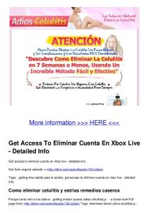 Get Access To Eliminar Cuenta En Xbox Live