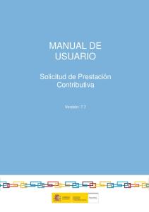 Guía Didática para Prestaciones On-Line - Sede electrónica del ...