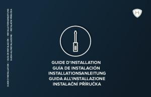 guide d'installation guía de instalación installationsanleitung guida all ...