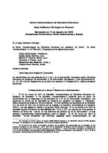 Heliodoro Portugal vs. Panamá - Corte Interamericana de Derechos