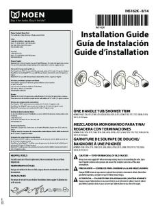 Installation Guide Guía de Instalación Guide d ... - The Home Depot