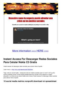 Instant Access For Descargar Redes Sociales Para Celular ...