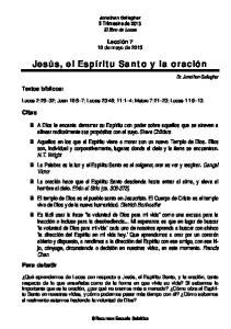 Jesús, el Espíritu Santo y la oración - Recursos Escuela Sabática