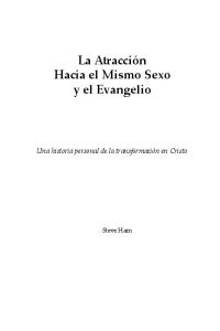 La Atracción Hacia el Mismo Sexo y el Evangelio