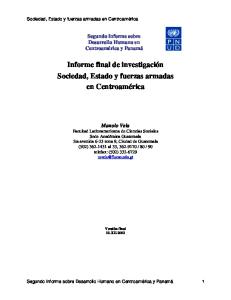 la reforma del sector seguridad en guatemala - Programa Estado de la ...