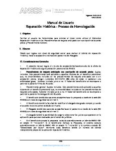 Manual de Usuario Reparación Histórica - Proceso de