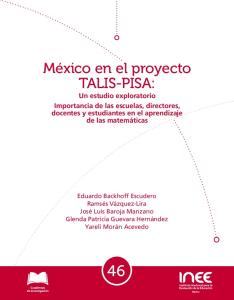 México en el proyecto TALIS-PISA - p u b l i c a c i o n e s . i n e e ...