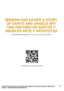 mission san xavier a story of saints and angels art ...  AWS