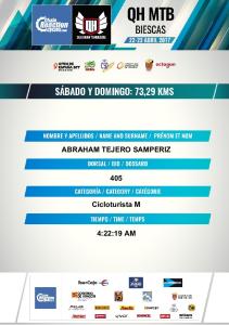 Page 1 ABRAHAM TEJERO SAMPERIZ 405 Cicloturista M 4:22:19 AM